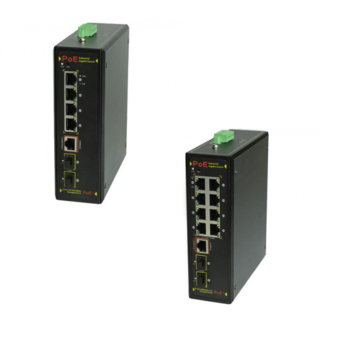 Tycon Power Managed Industrial PoE+ Switch
