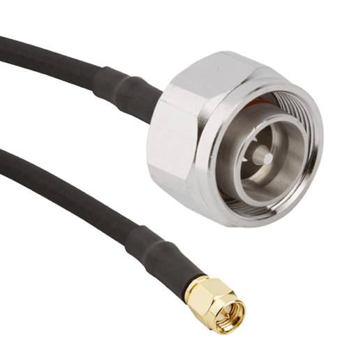 LMR240 cable 4.3-10 Male to SMA Male assembly