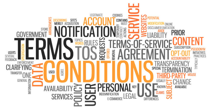 We Are Updating Our Terms & Conditions of Service